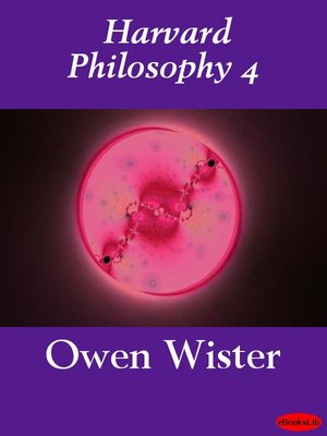 cover image of Harvard Philosophy 4